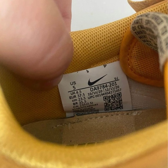 Nike OverBreak SP- pollen rise sneakers Size 5 men’s 6.5 Women’s - Picture 6 of 6